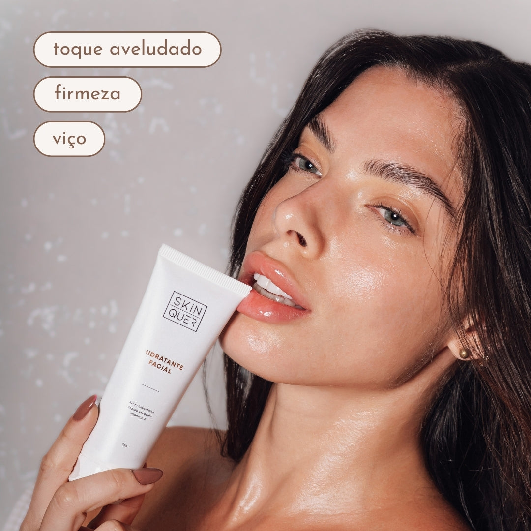 Hidratante Facial toque aveludado