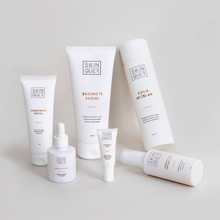 kit de skincare rotina completa