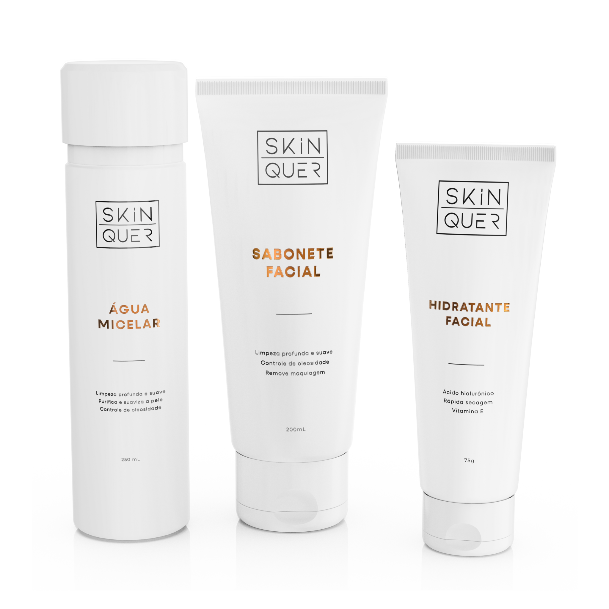 Skin Quer | Kit Skincare Básico e Essencial