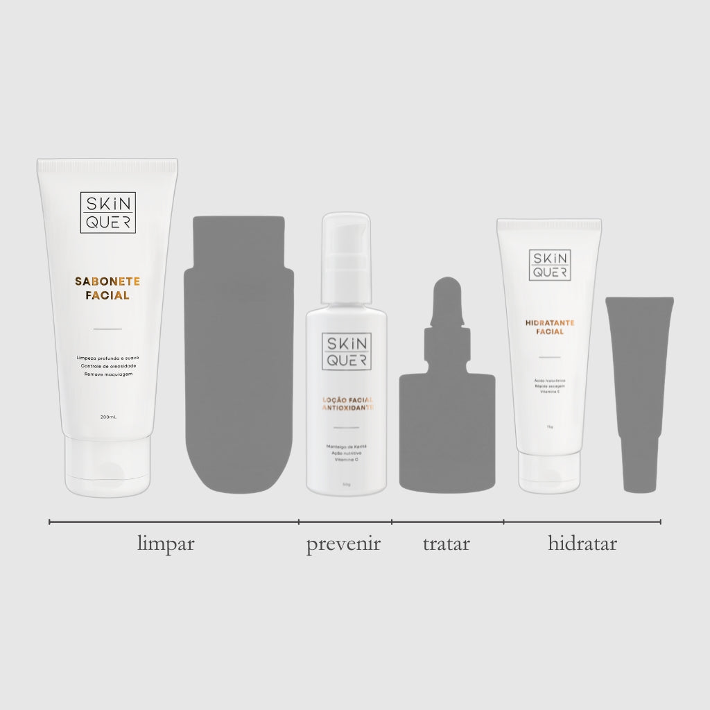 Kit Antienvelhecimento Skin Quer