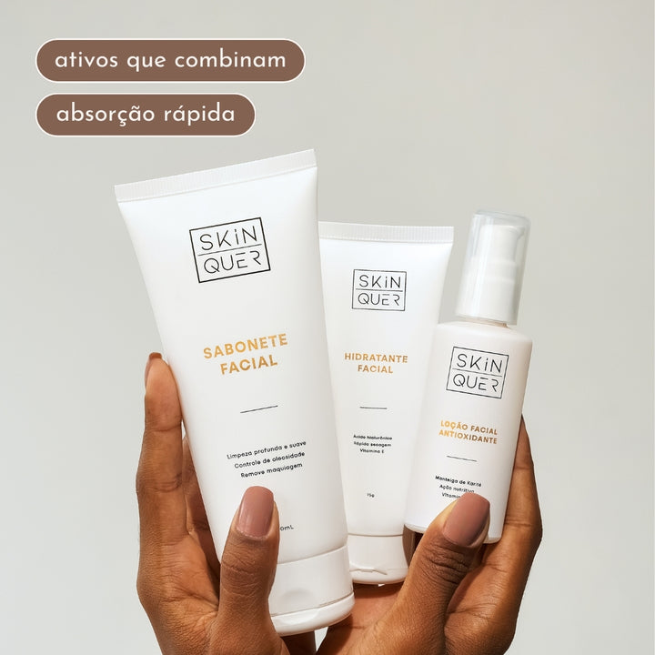 Kit Skincare Antienvelhecimento