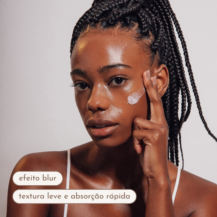 Hidratante com efeito blur