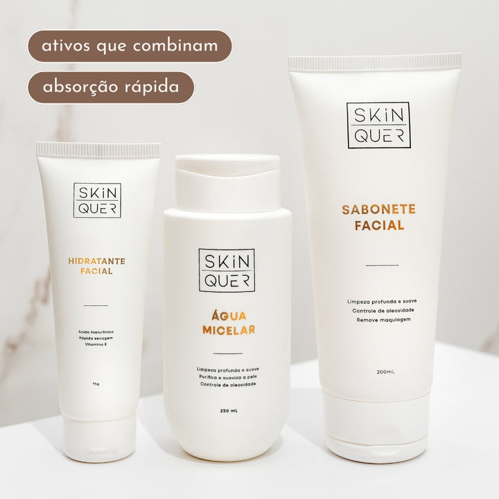 Kit Skincare Básico e Essencial