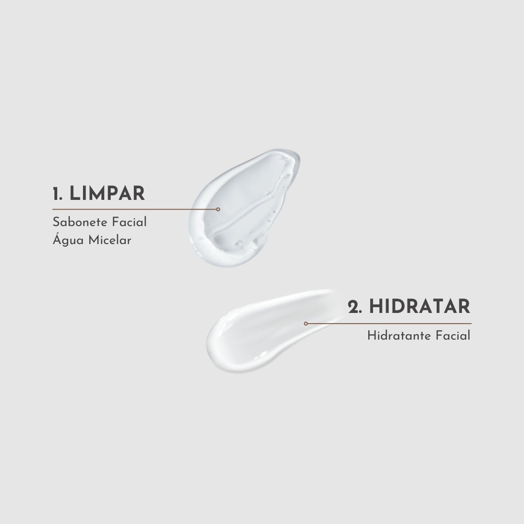 Passo a passo Kit Skincare Básico e Essencial