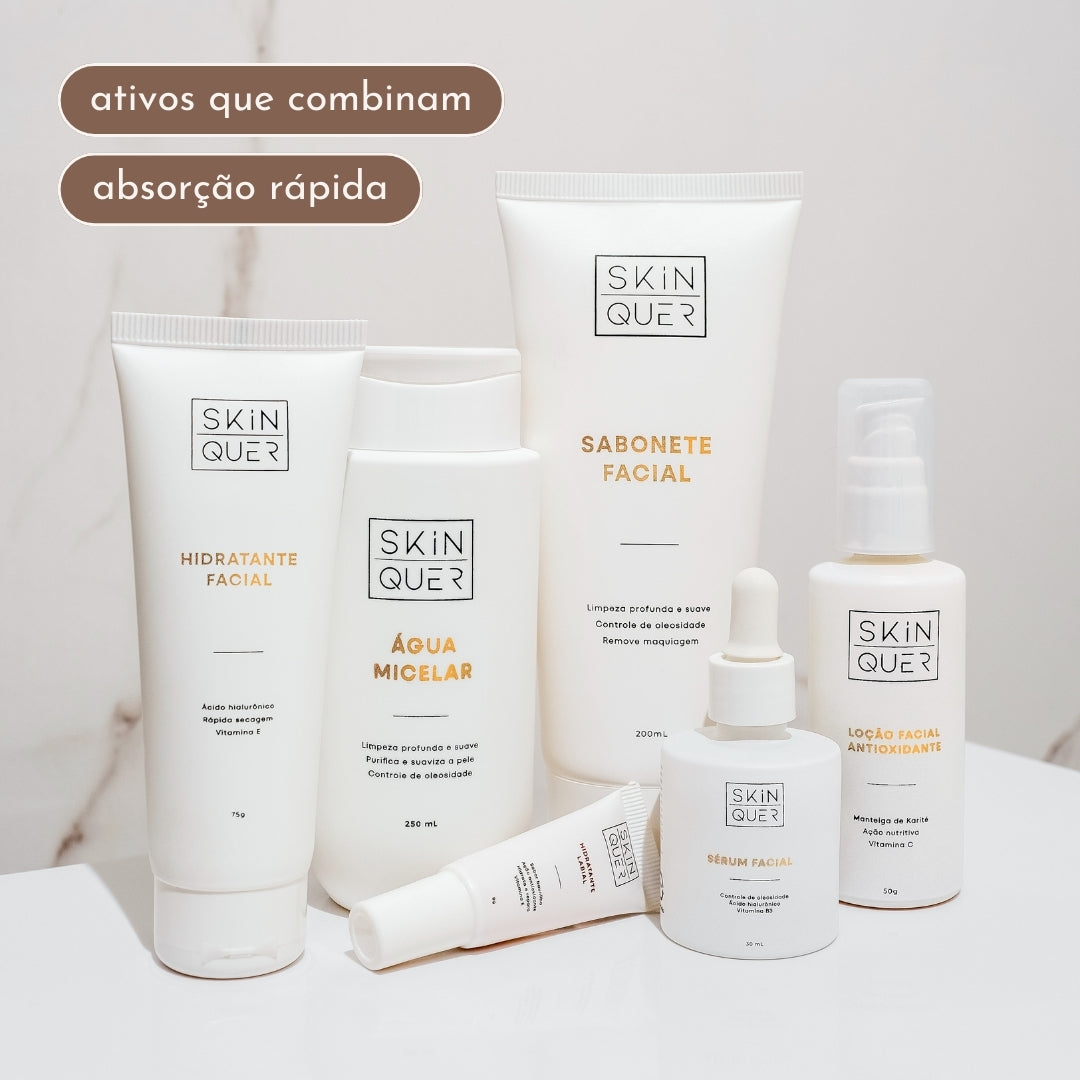 Kit Skincare Rotina Completa Skin Quer