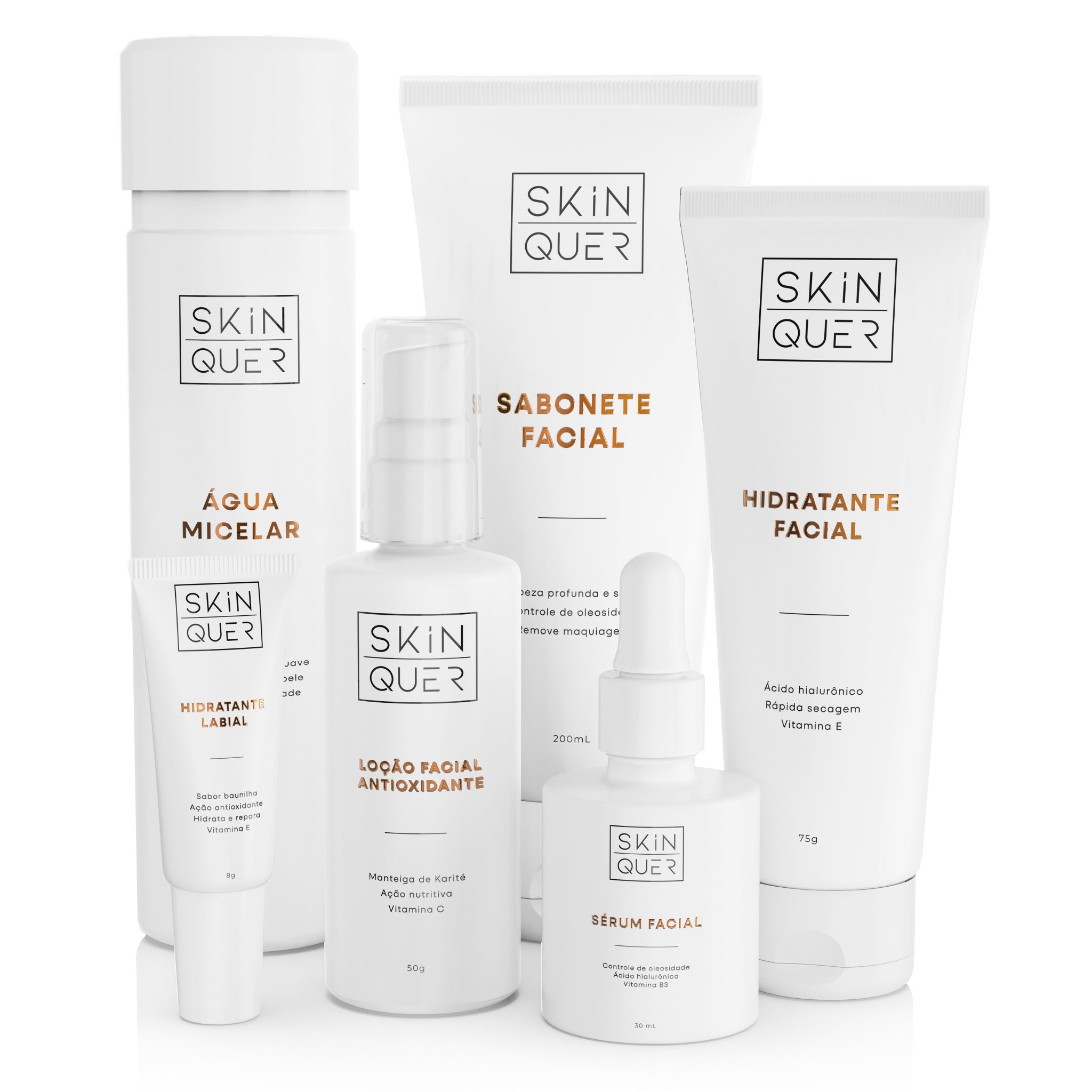 Skin Quer | Kit Skincare Rotina Completa